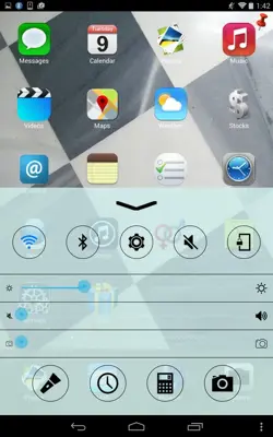 Transparent Screen Launcher android App screenshot 1